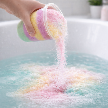 Milkshake de Bain effervescent