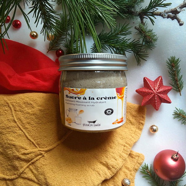 Exfoliant Moussant • Sucre à la crème