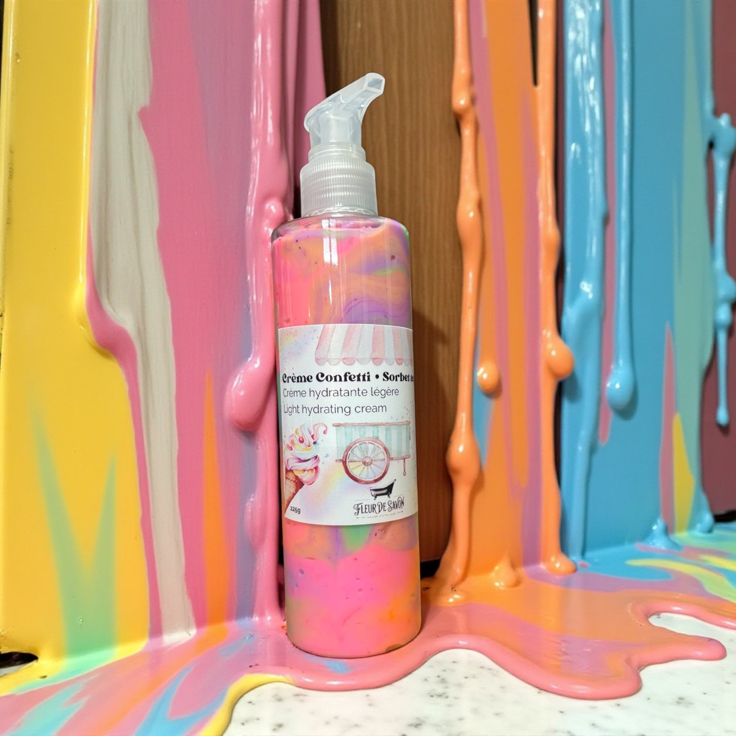 Confetti Cream • Fruit Sorbet