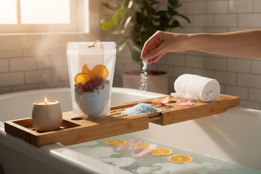 Blue Butterfly Bath Milk