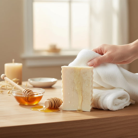 Savon Miel & Lait d'avoine