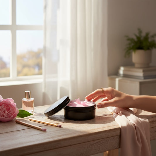 Ensemble Houppette & Boîtier