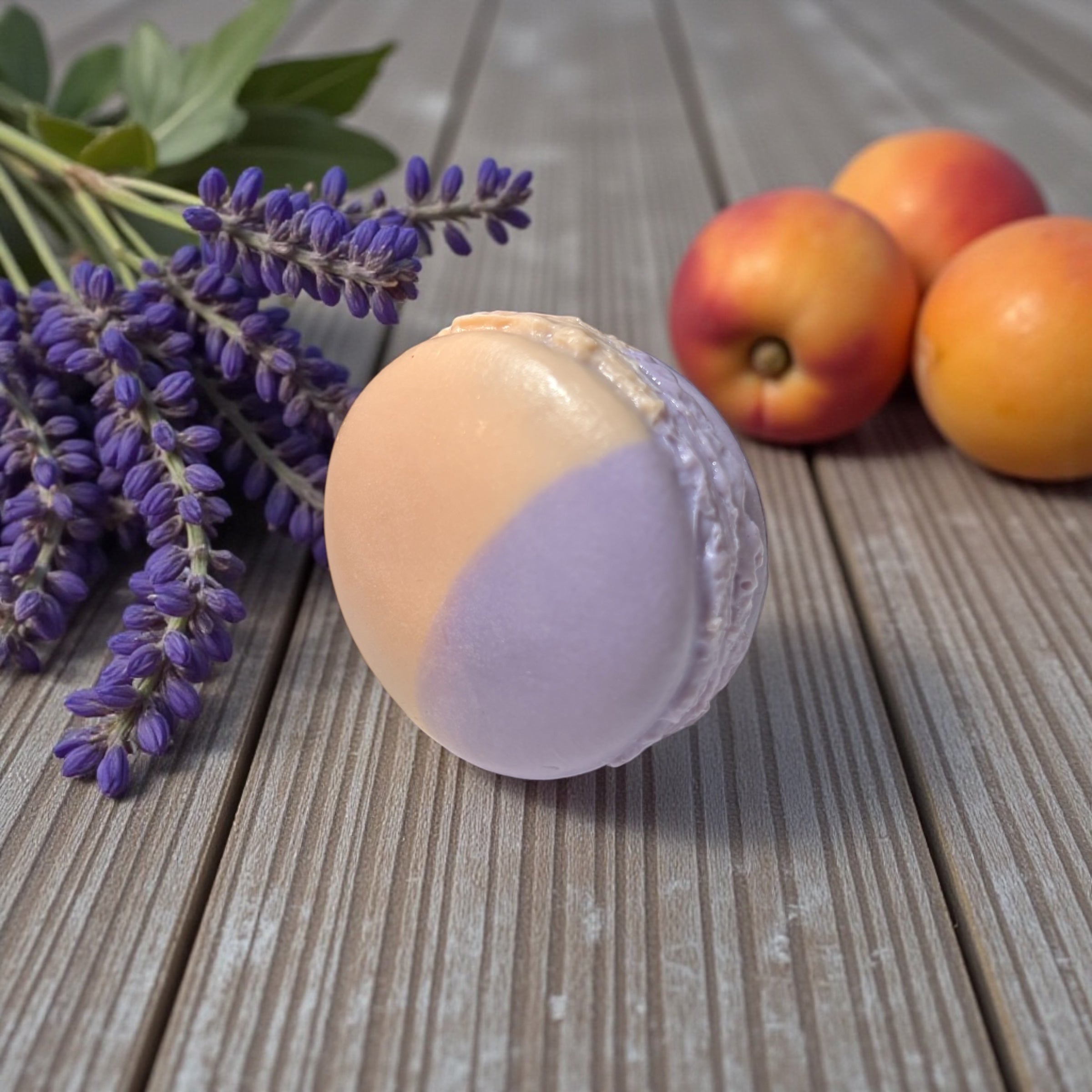 Macaron de Bain - Lavande • Abricots