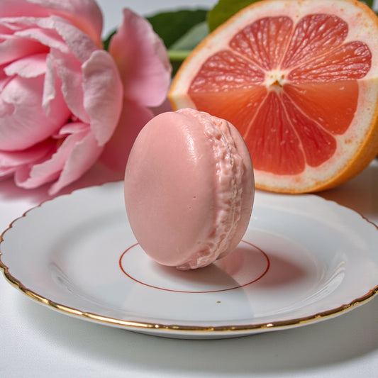 Macaron de Bain - Pamplemousse rose & Pivoine