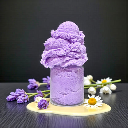 Foaming Sugar Scrub • Lavender Chamomile 