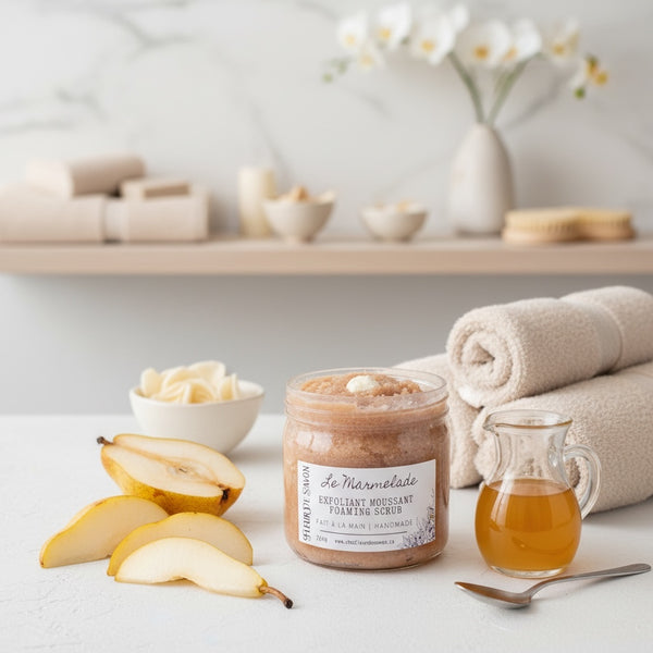 Scrub moussant au sucre • Le Marmelade