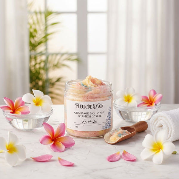 Scrub moussant au sucre • Le Hula