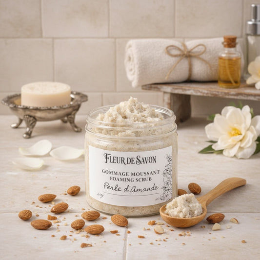 Scrub moussant au sucre • Perle D'amande