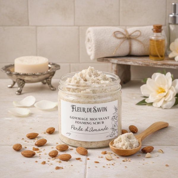Scrub moussant au sucre • Perle D'amande