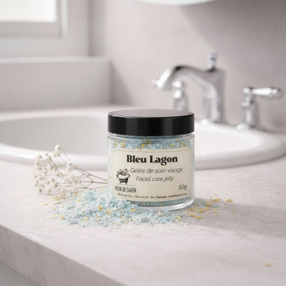 Gelée de soin visage • Bleu Lagon