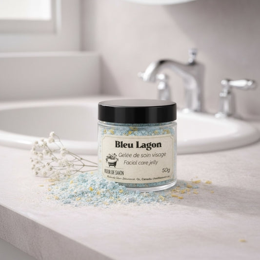 Gelée de soin visage • Bleu Lagon