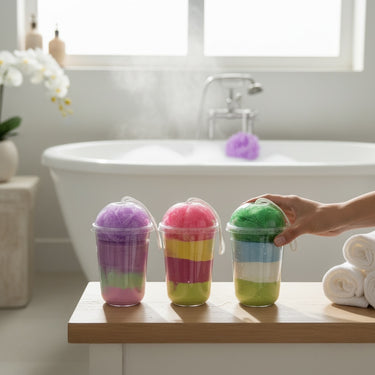 Milkshake de Bain effervescent