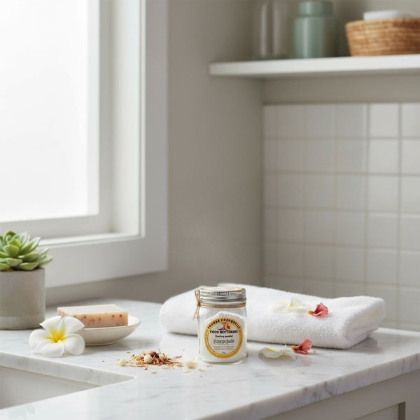 Poudre de soin corporelle • Dusting powder