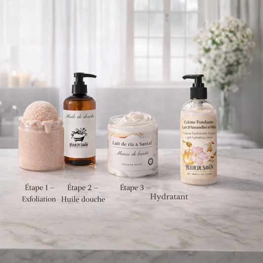 Rituel Corps 3 étapes