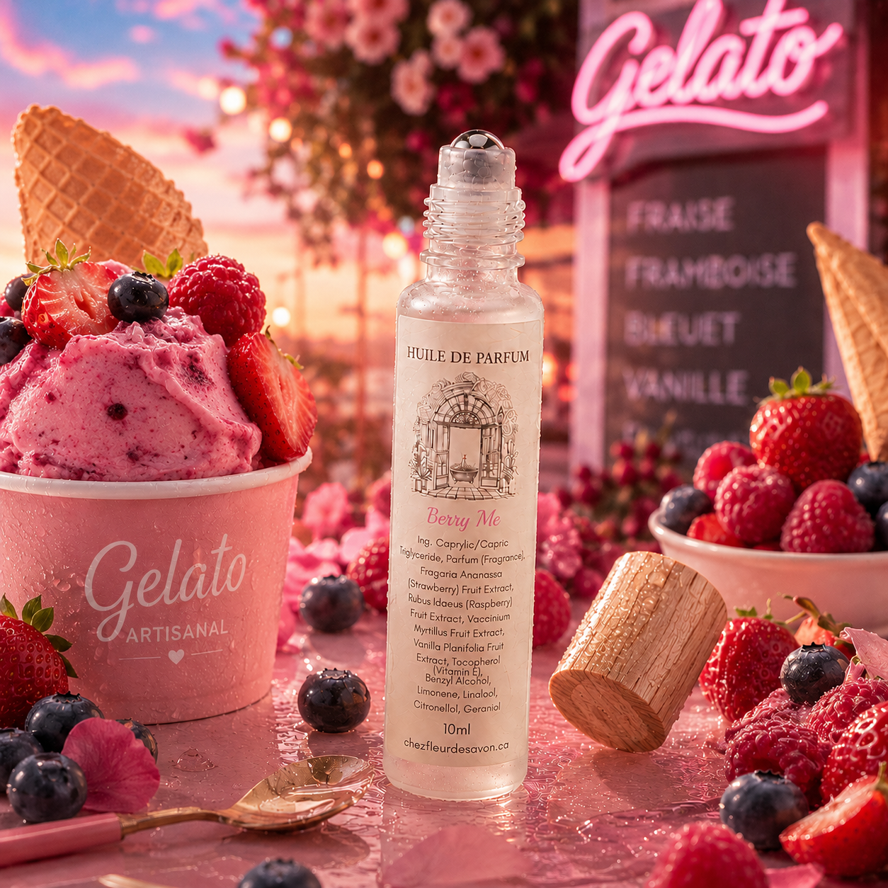 Parfums à billes