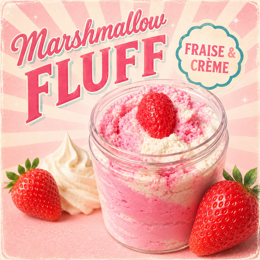 Marshmallow Fluff • Whipped Soap Mousse