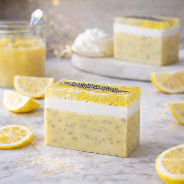 Savon artisanal creme et citron 