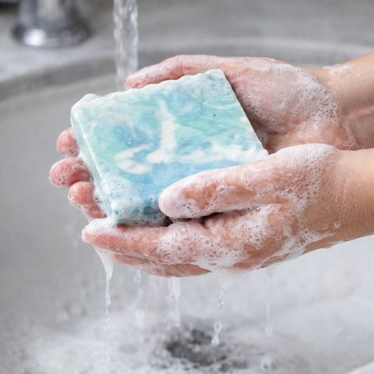 Savon fait a la main au quebec doux pour la peau a la fragrance d'anis