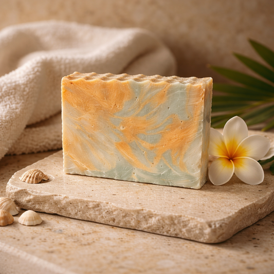 Savon artisanal québécois monoi de tahiti