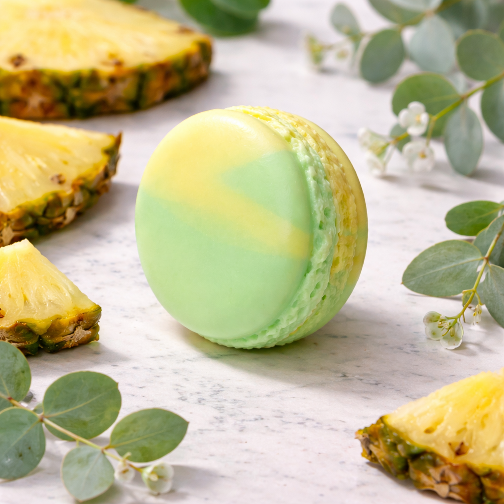 Macaron de Bain - Ananas • Eucalyptus