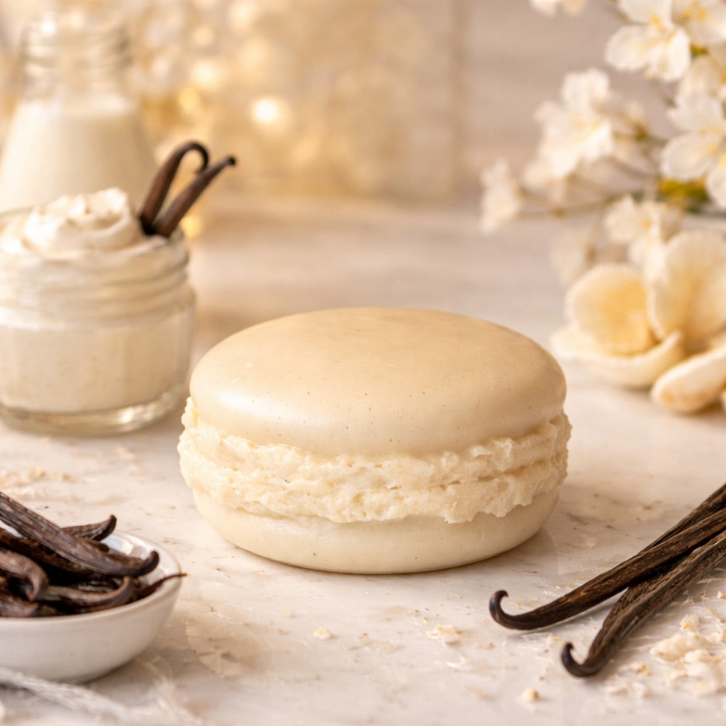 Bath Macaron - Shea • Vanilla