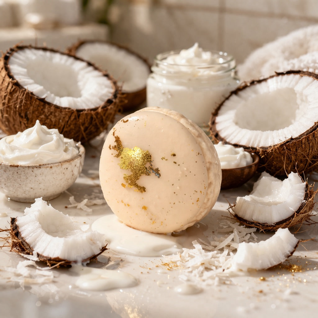 Bath Macaron - Coconut