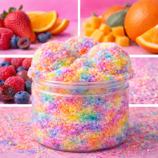 Scrub moussant au sucre • Sorbet aux Fruits