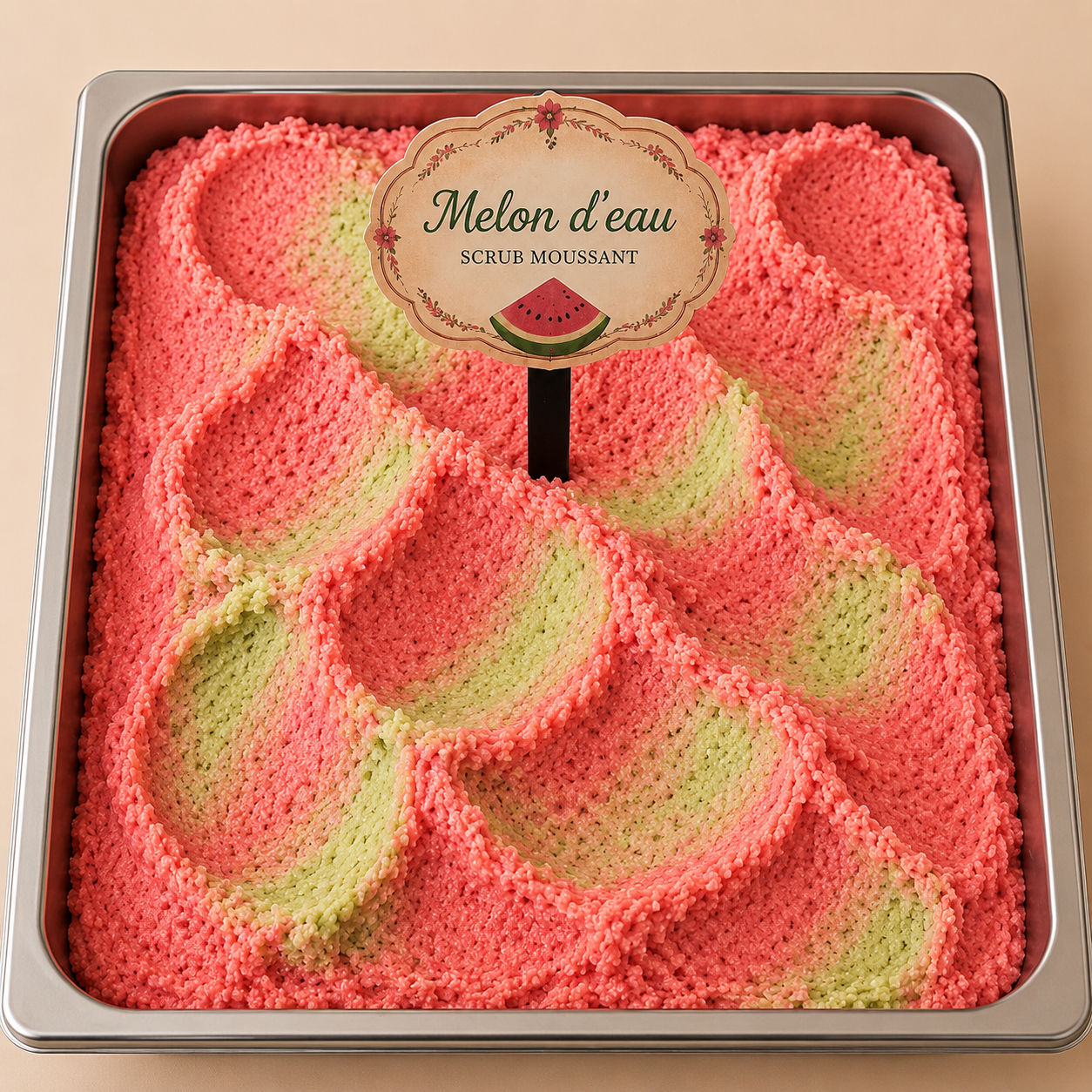 Scrub moussant au sucre • Melon D'eau