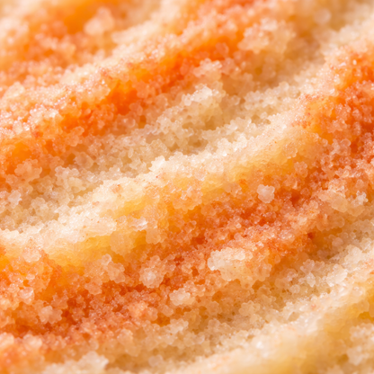 Scrub moussant au sucre • Milkshake à la pêche