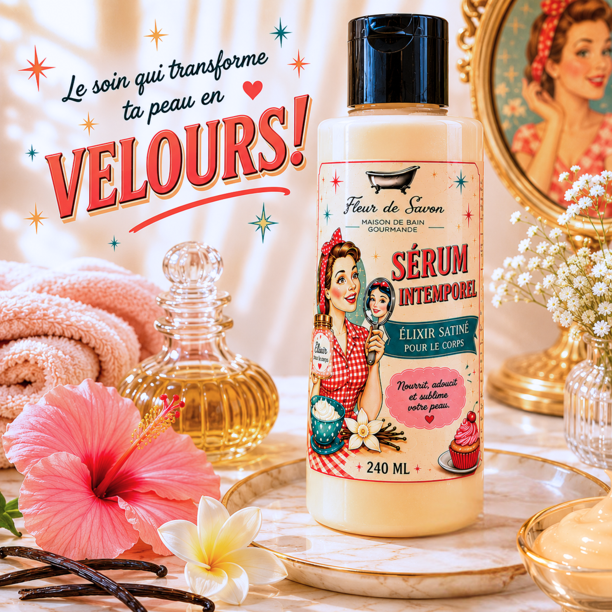 Sérum Intemporel – Élixir satiné pour le corps