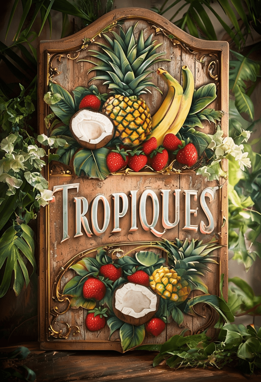 Savon Tropiques • Agrumes, Noix de coco, Ananas