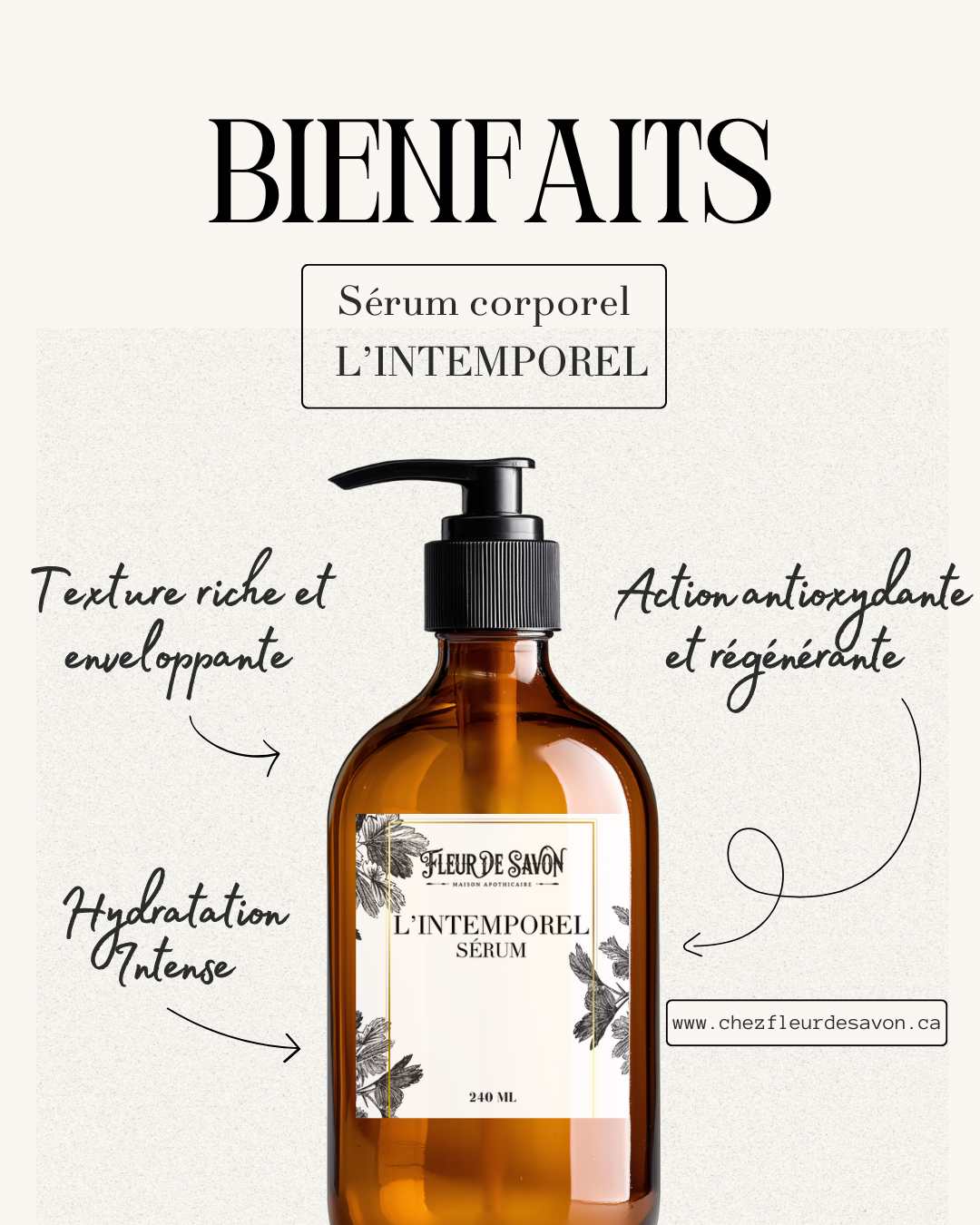 L'Intemporel Body Serum • Vanilla