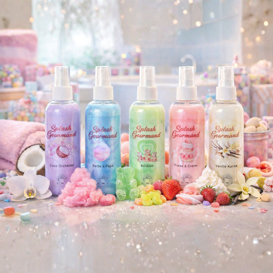 Splash gourmands • gel-lait hydratant pour le corps