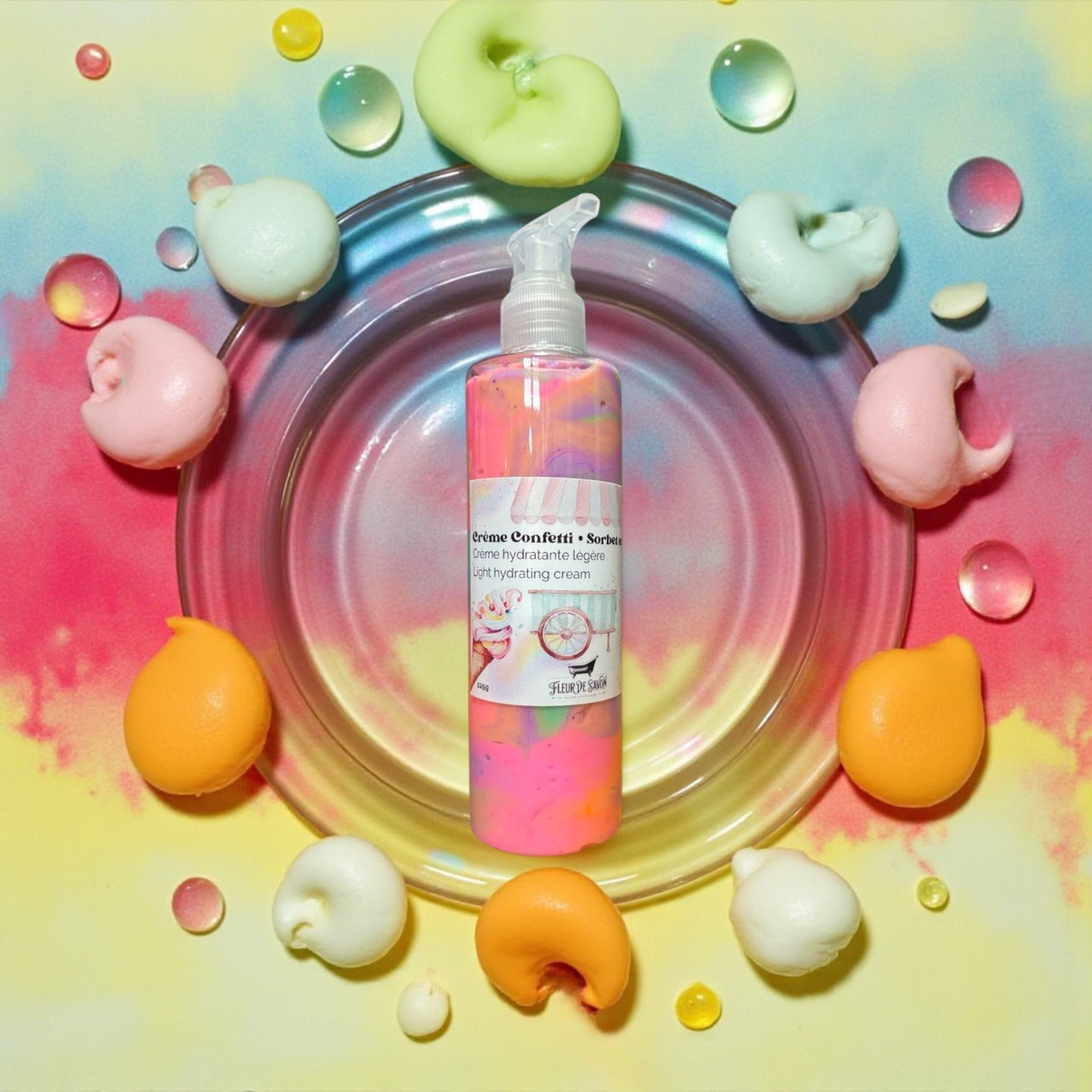 Confetti Cream • Fruit Sorbet