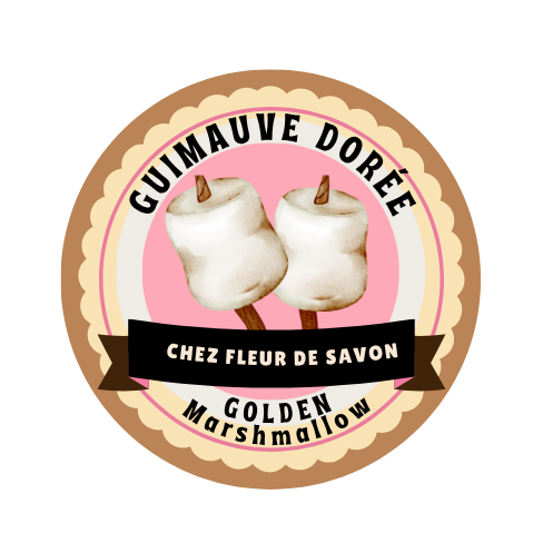 Macaron de Bain - Guimauve dorée