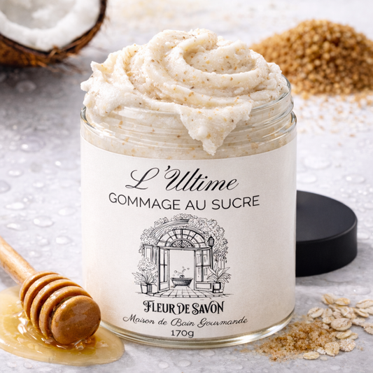 L'Ultime • Scrub décadent confort • Miel-Avoine-Lait de vanille