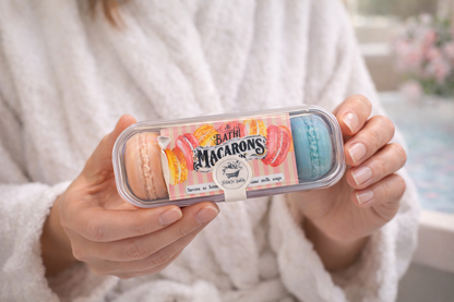 Savons macarons à la carte